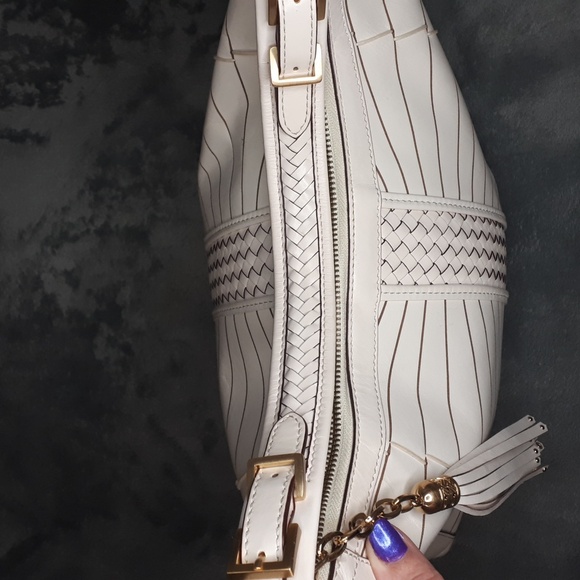 Cole Haan~Huarache Square Woven Hobo - Picture 4 of 12